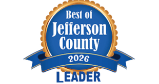 Best of Jefferson County 2026 Leader award badge